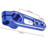 5PCS Aluminum Alloy 31Mm 25T Steering Servo Arm Horn for Futaba Sakura D4 1/10 RC Drift Car Crawler Parts(Red) view 3