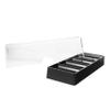 Abaodam Acrylic Poker Chip Case Transparent Holder for Standard Chips Organized Storage with Cover for Home Games and Travel and Easy to Use view 1