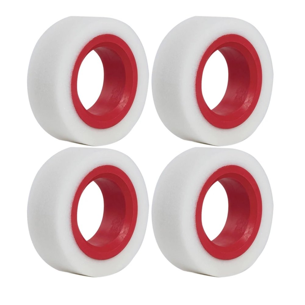 for Axial for SCX10 for TRX4 VS4 10 CC02 for MST CMX for Redcat Gen8 TF2 Hardened TPE Foam Inserts for Fit 1.9" Wheel Tires RC Crawler Car RC Car Repair Kit(4pcs 105-110mm)