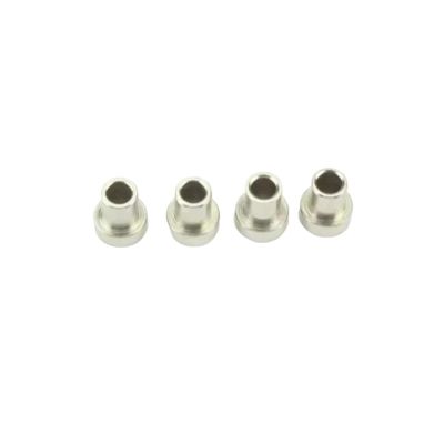 RC Car Upgrade Parts for Wltoys 104001-1903 1/10 RC Car Spare Parts Accessories 4Pcs Metal Flange Bushing 6.5X7.4Mm for Silver