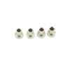 RC Car Upgrade Parts for Wltoys 104001-1903 1/10 RC Car Spare Parts Accessories 4Pcs Metal Flange Bushing 6.5X7.4Mm for Silver view 1