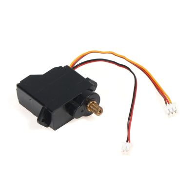 MOICEYHF DC 3V-6V M10 Electronic Starter Gearbox 12g Metal Steering Gear 360 Degree for Climbing Car Servo Five-Wire Without Drive Plate