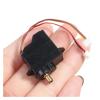 MOICEYHF DC 3V-6V M10 Electronic Starter Gearbox 12g Metal Steering Gear 360 Degree for Climbing Car Servo Five-Wire Without Drive Plate view 2