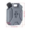 for SCX10 for TRX4 for YIKONG VS4-10 D90 1/8 1/10 Metal Fuel for Tank Decoration Accessories Crawler Car Replacement Parts Upgrade Parts RC Car Repair Kit(Metallic) view 2