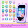 Gocina Kids Smart Phone , Toddler Phone with Camera, Music, Games & 32GB Card, Valentine's Day Birthday Gift Cell Phone for Girls Age 3-8 Year Old view 2
