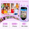 Gocina Kids Smart Phone , Toddler Phone with Camera, Music, Games & 32GB Card, Valentine's Day Birthday Gift Cell Phone for Girls Age 3-8 Year Old view 3