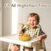 Bella's Friends Stainless Steel Baby Bowls with Silicone Sleeve 3 Pack, 5 for Toddlers Kids Feeding, Non-Slip, Non-Toxic, Mess-Free, Dishwasher Safe, Fit High Chair Size view 4