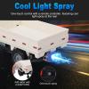 Authticar RC Turck, 2.4GHz Simulation Transport Truck, Off Road RTR Remote Control Rock Crawler Car with Spray Cool Headlights DIY Customization Toy Vehicle for s s (2 view 2