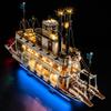 YEABRICKS LED Light for 21356 Ideas River Steamboat Building Blocks Model (Building Set NOT Included) view 2