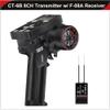 Cwmiibili CT-6B 8CH Transmitter Remote Control 2.4Ghz RC Transmitter with F-08A 8 Channel PWM Receiver Gyro for RC Car Boat Tank view 4