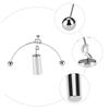 Toyvian Iron Weightlifting Cylinder Desktop Ornament Man Tumbler for Home/Office Decor Fun Science Motion Toy for Ages view 4