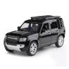 1 24 for Defender 110 SUV Alloy Diecast Metal Scale Car Model Collection Sound Light Off-Road Vehicles Car Gifts Simulation Vehicle Playset(Black) view 1