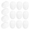 DECOMELODY 20pcs DIY Blank Easter Eggs Paintable Eggs for Creative Boys and Girls Openable Design for Hidden Surprises for Spring Decorations and Craft Projects view 1