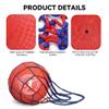 10 Inch Kickball Set, Playground Ball with Carrying Bag and Pump, Dodge Balls for Kids and Adults, Bouncing Sport Handball and Toy Ball, Outdoor Rubber Balls Official Camps and Schools Play Ball view 2
