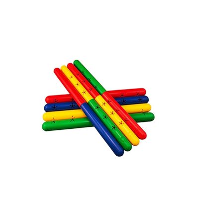 Abaodam 2pcs Vocal Dance Relay Wand for Boys and Girls 35cm Gymnastics Stick Sound Portable Sports Competition Supplies for Dance and Relay Games