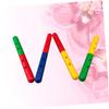 Abaodam 2pcs Vocal Dance Relay Wand for Boys and Girls 35cm Gymnastics Stick Sound Portable Sports Competition Supplies for Dance and Relay Games view 3