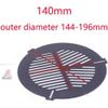 60/80/100/140/200/270mm Aluminum Alloy Focusing Mask Plate for 64-340mm Astronomical Telescope Monocular Focus(140mm(144-196mm)) view 2
