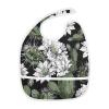 WELLDAY Baby Bibs for Boy and Girls, 2 Pack Cotton Bandana Drool Bin, Adjustable Newborn Bibs for Drooling and Teething, Cactus Flowers Black view 1