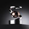 Desktop Suspended Gyroscope, Anti-Gravity Desktop Gyro, Gravity Defying Kinetic Desk Toy, Executive Desk Toy Levitating Spinning Metal, Rotating Spinner with Floating Ball for Desktop Decor(Black) view 2