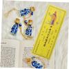 Gadpiparty 9pcs Tai Feng Shui Amulet Cards for Luck and Lightweight Portable Auspicious Cards for Home and Personal Use Traditional Chinese Design for Positive Energy view 3