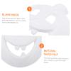 BESPORTBLE 4pcs Blank Pumpkin Mask for Boys and Girls Pulp Craft Masks for Halloween Parties Easy to Paint and Decorate for Creative Art Activities view 2