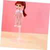 Abaodam 6pcs Transparent Doll Stands Versatile Display Holders for Showcasing Dolls Suitable for Home Store and Collection Use view 4