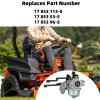 CH440 Carburetor Tune Up Kit Fits for Kohler Command Pro 420CC 14HP Gas Lawn Mower Engine Parts Carb Replace 17 853 53-S 17 853 96-S 17 853 113-S with Air Filter view 2