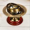 Brass Armillary Sphere Astrolabe Nautical Marine Tabletop Globe Armillary Sphere Globe Spherical 5 Inch view 2
