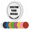 100 PCS Custom Poker Chips, 9 Colors Drink Tokens Chips, Double Sides Full-Color Print Your Logo and Text, Personalized Plastic Poker Chips for Bar Promotions, Golf Club, Parties & Events (White) view 1