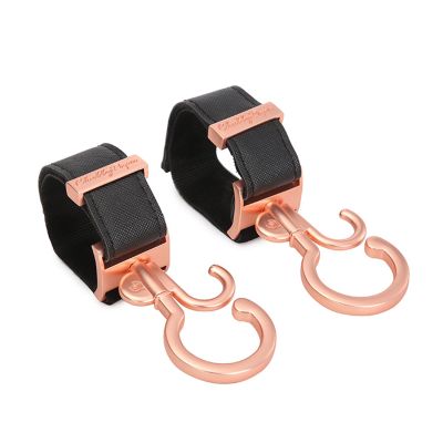1 Pair Mom Bag Hanger Strollers Double Hook Pram Car Accessories Baby Cart Organiser Strollers Cart Hanger Clips