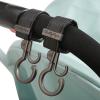 1 Pair Mom Bag Hanger Strollers Double Hook Pram Car Accessories Baby Cart Organiser Strollers Cart Hanger Clips view 3