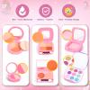 Toddlers Pretend Play Makeup Set for Kids 3-5, Fake Makeup for Girls with Toddler Purse, Make up Kit Toys for 3 4 5 6 7 Year Old Little Girls Birthday Gift view 4