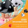 12 Pcs Giant Inflatable Dice Jumbo Blow Up Dices Large Dice Toys for Summer Outdoor Game Beach Swimming Pool Party Favors (Color Style 2) view 3