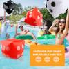 12 Pcs Giant Inflatable Dice Jumbo Blow Up Dices Large Dice Toys for Summer Outdoor Game Beach Swimming Pool Party Favors (Color Style 2) view 4