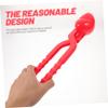 VANZACK 2pcs Heart Shape Maker Clips Outdoor Plaything for Fights Creative Shape Tool for Boys and Girls Smooth Edges Mild view 3