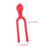 VANZACK 2pcs Heart Shape Maker Clips Outdoor Plaything for Fights Creative Shape Tool for Boys and Girls Smooth Edges Mild view 4