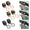 1 Pair Mom Bag Hanger Strollers Double Hook Pram Car Accessories Baby Cart Organiser Strollers Cart Hanger Clips view 2