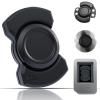 Alloy Metal Fidget Toys Adults,3-in-1 Silent Fidget Spinner,Stress Relief fidgets,Christmas Sensory Toys for Adult (Black) view 1