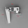 4mm Combined Rudder & Shaft Bracket for RC Electric Catamarans - Tunnel Boat Specific Design view 4