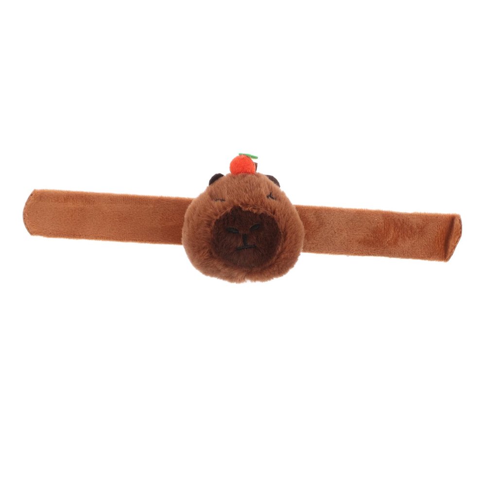 ABOOFAN Plush Slap Bracelet Fun Animal-themed Wristband for Bike Handlebar Decoration Unique Party Favor and Design for Boys and Girls and Adults