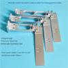 160mm Dual-Inlet Racing Rudder for RC Gasoline Boats - T-Shaped 6061 Aluminum Base, 142/172/192mm Options(172 * 160mm) view 3