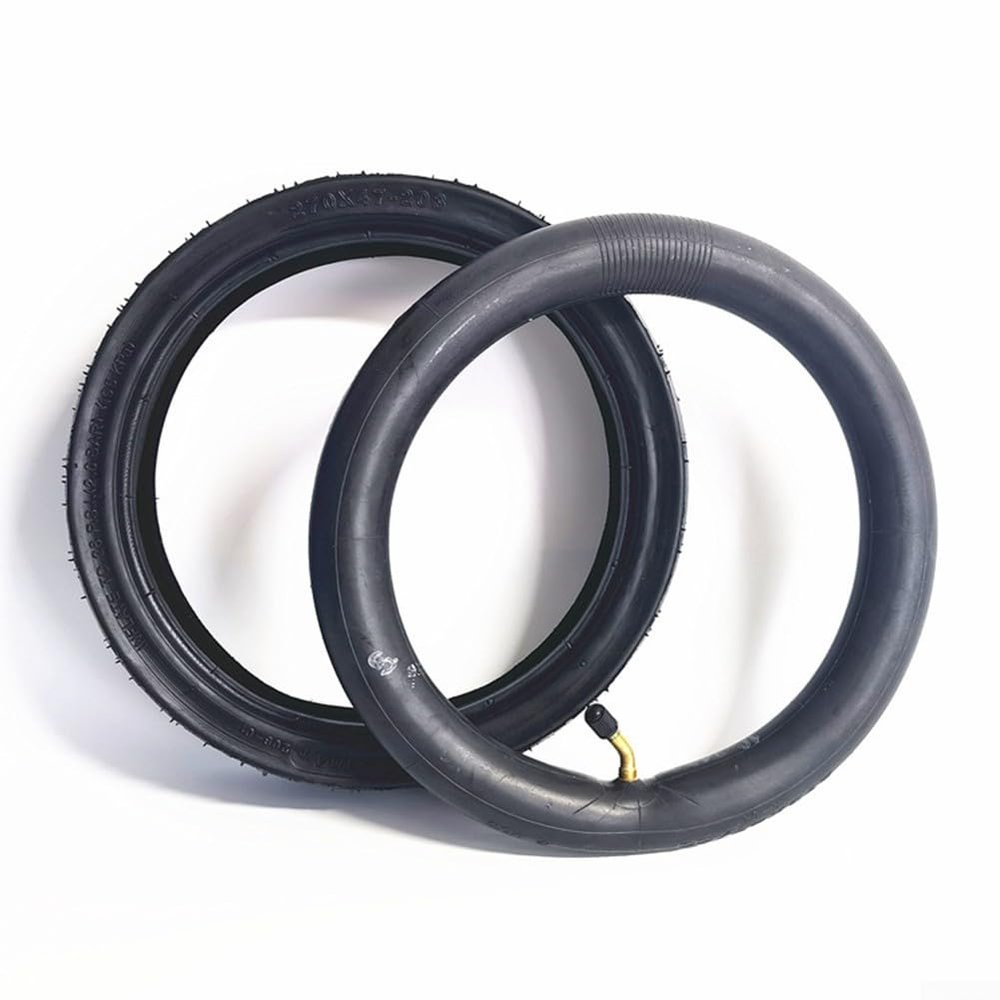 270X47-203 Tyre & Tube For Baby Carriage, Dependable Rubber Inner Tube & Tire Set For Baby Carriage Trolley Wearproof(Inner tube + outer tire)