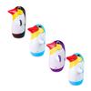 Toddmomy 4pcs Lovely Penguin Tumbler Toy Inflation Tumbler for Christmas Home Decor view 1