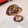 Brass Globe Armillary/Engraved Nautical Horoscope Globe/Brass Tabletop Sphere Antique astrolabe armillary globe/Zodiac Brass Armillary 8 Inch view 2