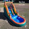 21FT(L) Commercial Grade Water Slide for Kids Adult, (Heavy Duty Full PVC) (Big Airtight Splash Water Pool), 1100w Blower, Inflatable Waterslide for Backyard, Outdoor Park, 21x9x12ft view 2