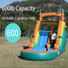 21FT(L) Commercial Grade Water Slide for Kids Adult, (Heavy Duty Full PVC) (Big Airtight Splash Water Pool), 1100w Blower, Inflatable Waterslide for Backyard, Outdoor Park, 21x9x12ft view 3
