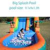 21FT(L) Commercial Grade Water Slide for Kids Adult, (Heavy Duty Full PVC) (Big Airtight Splash Water Pool), 1100w Blower, Inflatable Waterslide for Backyard, Outdoor Park, 21x9x12ft view 4