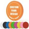 100 PCS Custom Poker Chips, 9 Colors Drink Tokens Chips, Double Sides Full-Color Print Your Logo and Text, Personalized Plastic Poker Chips for Bar Promotions, Golf Club, Parties & Events (Orange) view 1