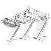 Aluminum Reinforced Rudder Set, Multiple Sizes (O-3.5 to O-27) for RC Gas/Electric Boats(90 * 28 * 158mm) view 3