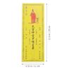 ERINGOGO 9pcs Feng Shui Tablet Paper Amulet Cards Chinese Decorations for Home Office view 2